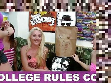 COLLEGE RULES - Collection Of Teen Sluts Fucking Frat Boys In The Dorms