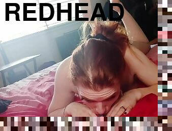 The best of TheGoddessOfLust the hottest Redhead Goth Slut Best Deepthroat Compilation 1