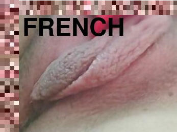 clitoris, masturbaatio, orgasmi, pillu-pussy, amatööri, lelu, ranskalainen, suuteleminen, suloinen, oraali