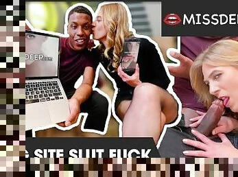 BLACK YouTuber banged DUTCH BLONDE CUNT! (INTERRACIAL) - MISSDEEP