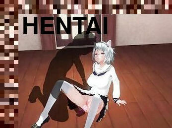 onani, orgasme, lærer, anal, legetøj, hentai, kær, 3d