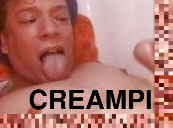 onani, transvestit, amatør, udløsning, legetøj, creampie, i-ansigtet, sperm, fetish, solo