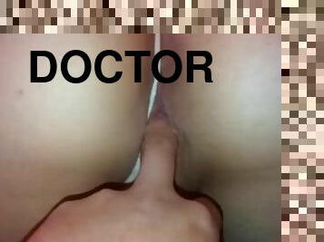 my doctor wanted a little bit of my milk in her pussy.