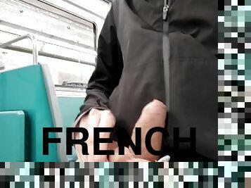 Fapping in french subway and peeing under the eiffel tower ( French GAY porn exhib Paris )