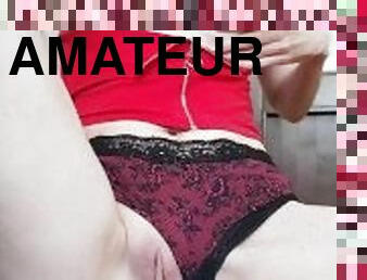 klitoris, mastürbasyon-masturbation, amcık-pussy, amatör, tek-kişilik, muziplik