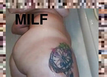 pantat, mandi, payudara-besar, vagina-pussy, isteri, amatir, sayang, jenis-pornografi-milf, ibu, berambut-merah