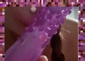 masturbation, orgasm, amatör, avsugning, tonåring, leksak, kåt, knullande, piercad, dildo