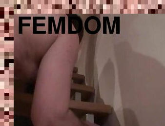 amateur, hardcore, allemand, bdsm, esclave, pieds, bondage, humiliation, brunette, femme-dominatrice