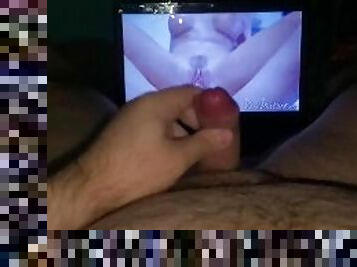 Jacking off while watching porn #4