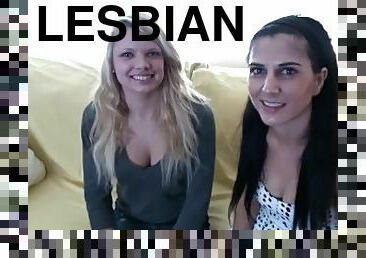 חובבן, לסבית-lesbian, נוער, חברה, בלונדיני, שובב, קטנה, ראיון, שחרחורת, ציצים-קטנים