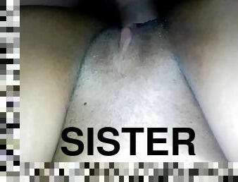 Fucking my stepsister wet pussy