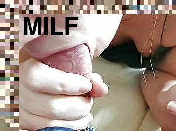 amatör, avsugning, milf, hemmagjord, pov, europeisk, euro, close-up, brunett, puma