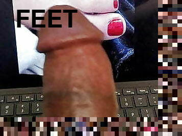 Stroking to Feet