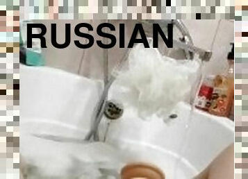 banhos, grande, masturbação, cona-pussy, russo, amador, babes, brinquedo, punheta, apertado