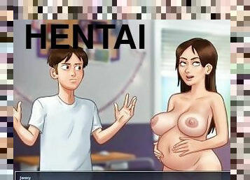 cul, maman, anime, hentai, sœur