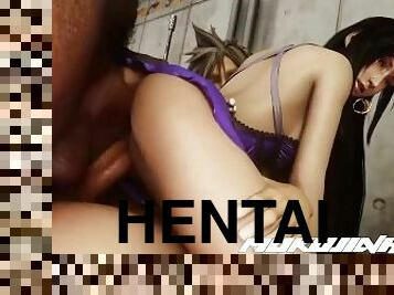 3kąt, podwójnie, fantasy, hentai, penetracja