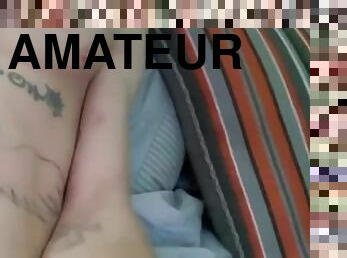 masturbation, amateur, ejaculation-sur-le-corps, énorme-bite, horny, solo, rasé, bite