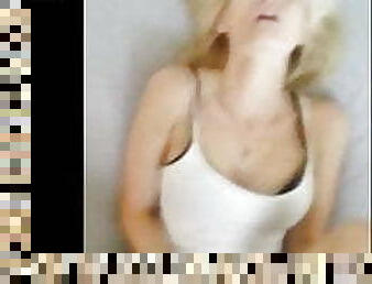 Cute Blonde Wakes up Hungry for Dick