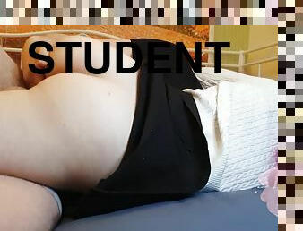 Fucked A Beautiful Student In A School Uniform