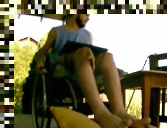 Paralyzed Feet to Worship in Wheelchair