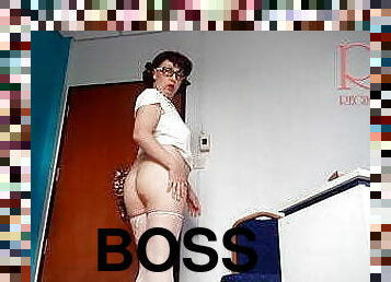 I am your seXretary. Do you wanna be my boss? 