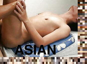 asiatisk, avsugning, cumshot, doktor, gay, sprut, twink, kuk