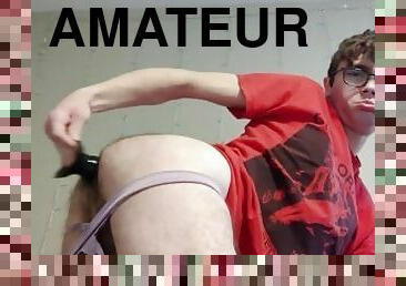 extrême, énorme, amateur, anal, énorme-bite, ados, jouet, salope, culotte, pute