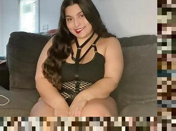 Bbw Indian cums for Papi - customize lipstick and vans