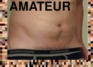 amateur, énorme-bite, fétiche, solo, réalité, bite, clignotant, taquinerie, sous-vêtements