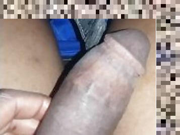 masturbation, public, amateur, ejaculation-sur-le-corps, ébène, énorme-bite, ados, branlette, black, toilette