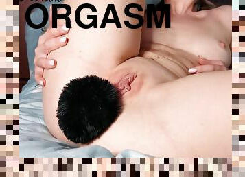 I Caress My Holes To Orgasm, Pussy Close-up. Real Orgasm