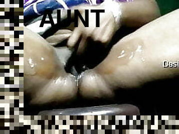 Aunty fingering