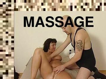 First massage and then fuck with