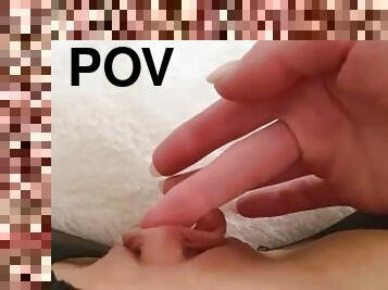 clitoris, masturbaatio, pillu-pussy, pov, märkä