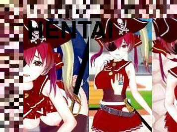 ???????????VTuber ?????3DCG???????(?????Youtuber)[Hentai Game Koikatsu! Houshou Marine (Anime 3DCG V