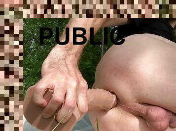 extrême, énorme, masturbation, en-plein-air, pisser, public, giclée, amateur, anal, ejaculation-sur-le-corps