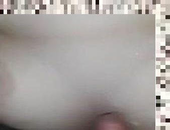 Cum shot on tits