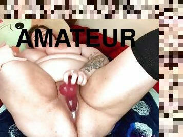 storatuttar, masturbation, fitta-pussy, amatör, leksak, bbw, knubbig, college, sprut, dildo