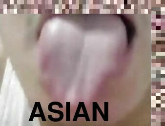 asiatisk, pappa, trekant, smutsig, fantasi, ensam, filipinsk, vild