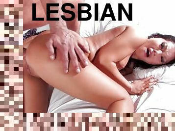 tetas-grandes, lesbiana, hardcore, estrella-del-porno, rubia