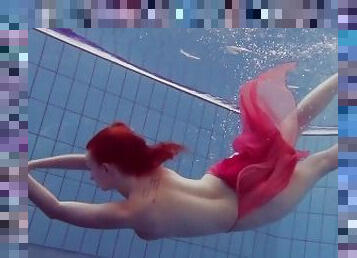 Big tits big ass tattoos Katrin Privsem underwater