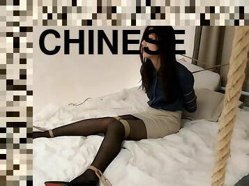 Chinese Bondage - Xue Na Bed Tied