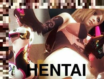 hentai, 3d, penetrering