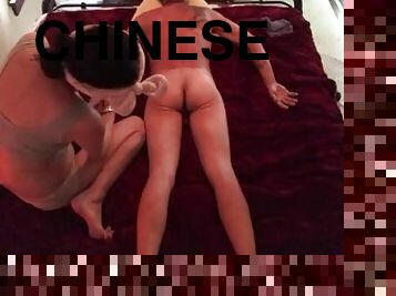 Chinese milf massage with extras