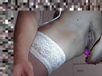 cul, baignade, gros-nichons, orgasme, pisser, chatte-pussy, giclée, amateur, culotte, lingerie