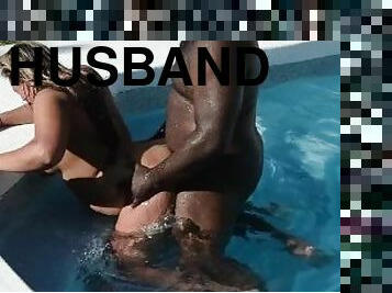 culo, coño-pussy, esposa, amateur, babes, polla-enorme, interracial, hardcore, marido, piscina