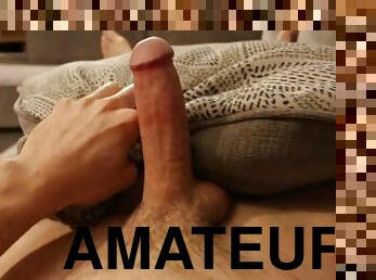 gigantisk, masturbation, amatör, gigantisk-kuk, avrunkning, pov, sprut, ensam, kuk