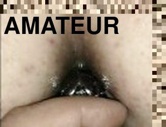 cul, amateur, anal, jouet, belle-femme-ronde, joufflue, assez, bout-a-bout, fétiche, juteuse