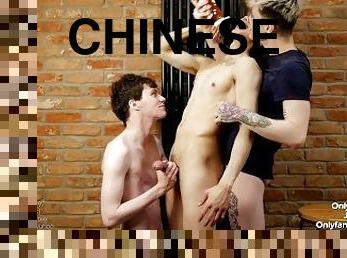 asiático, amateur, mamada, interracial, gay, sexo-en-grupo, trío, novio, china, gay-joven