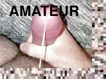 masturbation, amateur, ejaculation-sur-le-corps, ejaculation, solo